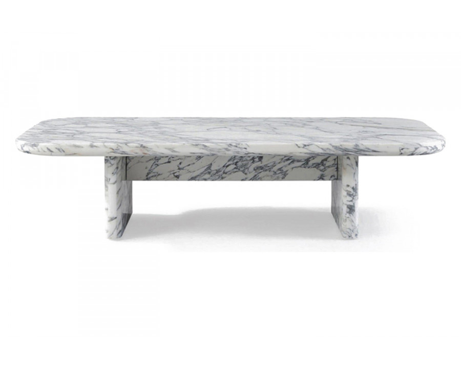 Harbour Ford Rectangle Coffee Table - Marble Arabescato