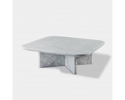 Harbour Ford Square Coffee Table - Marble Arabescato