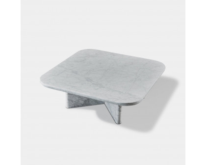 Harbour Ford Square Coffee Table - Marble Arabescato