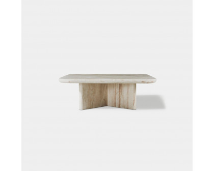 Harbour Ford Square Coffee Table - Marble Arabescato