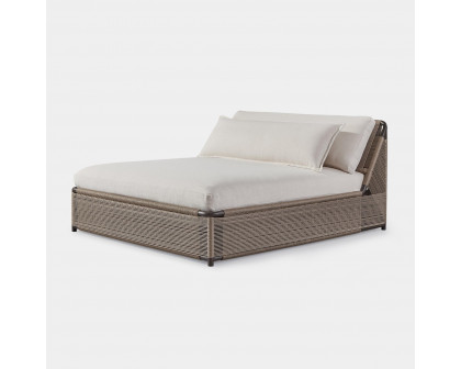 Harbour Formentera Daybed - Aluminum Bronze, Copacabana Midnight, Twisted Rope Dune