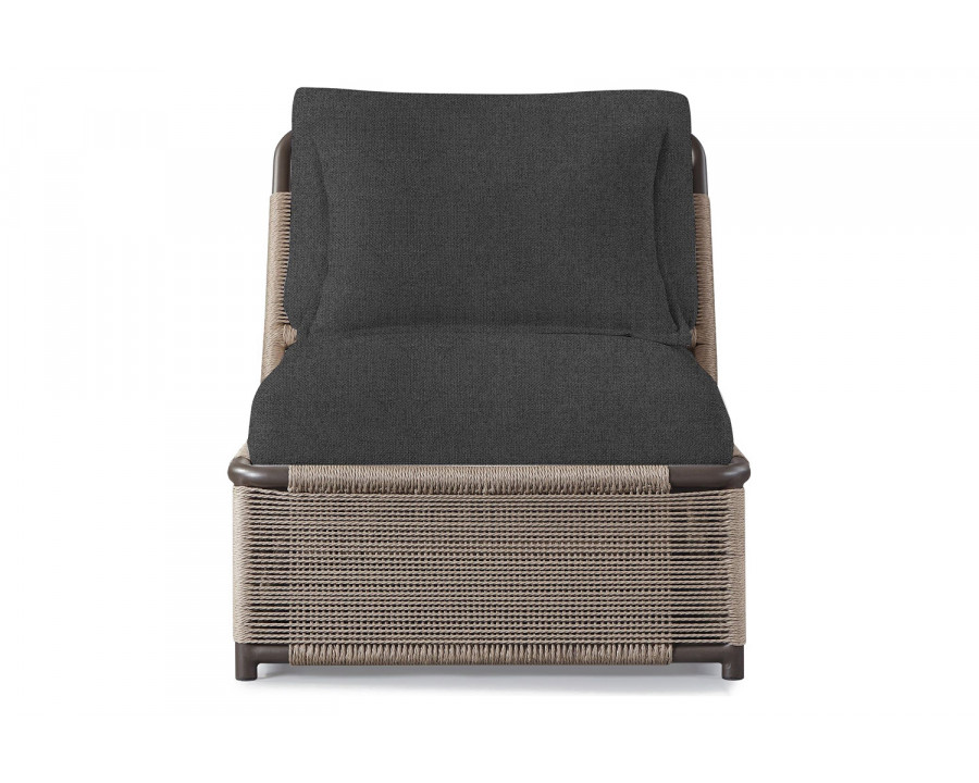 Harbour Formentera Easy Chair - Aluminum Bronze, Siesta Slate