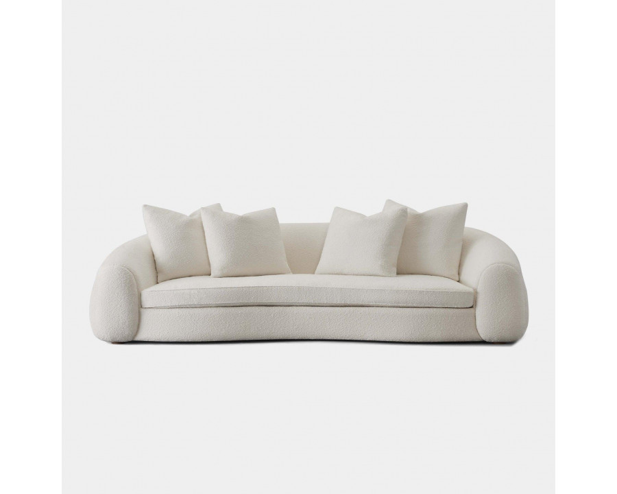 Harbour Gabriel 3 Seat Sofa - Oak Natural, Harbour Belgian Linen Mushroom