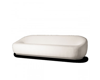 Harbour Gio 3 Seat Sofa - Aluminum Asteroid, Lisos Grafito