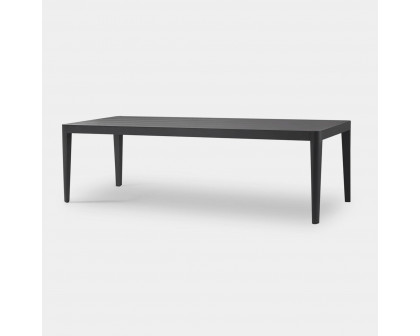 Harbour Hamilton Dinng Table 102" - Aluminum Asteroid