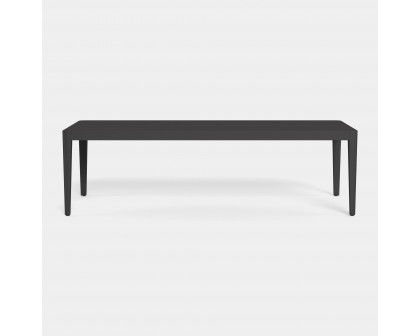 Harbour Hamilton Dinng Table 102" - Aluminum Asteroid