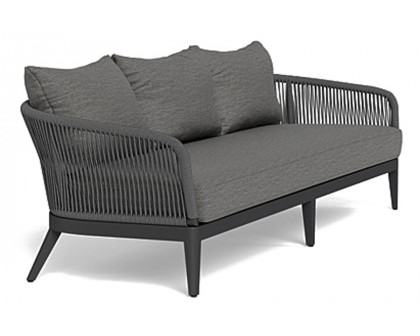 Harbour Hamilton 3 Seat Sofa - Aluminum Asteroid, Lisos Grafito