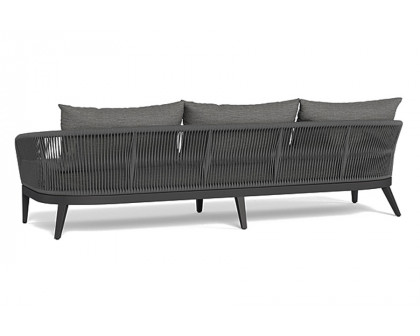 Harbour Hamilton 3 Seat Sofa - Aluminum Asteroid, Lisos Grafito