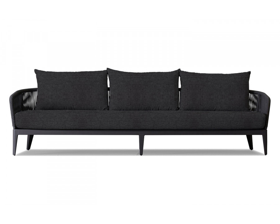 Harbour Hamilton 3 Seat Sofa - Aluminum Asteroid, Copacabana Midnight