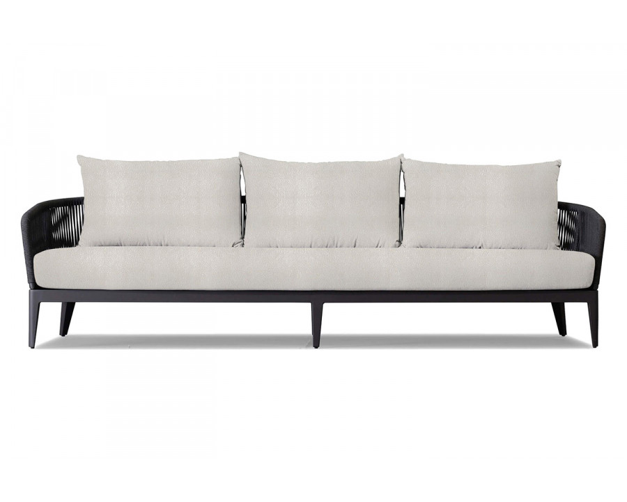 Harbour Hamilton 3 Seat Sofa - Aluminum Asteroid, Riviera Ivory