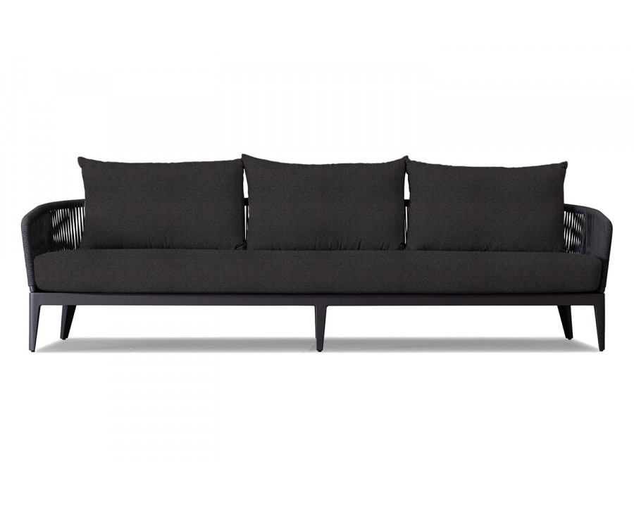 Harbour Hamilton 3 Seat Sofa - Aluminum Asteroid, Riviera Slate