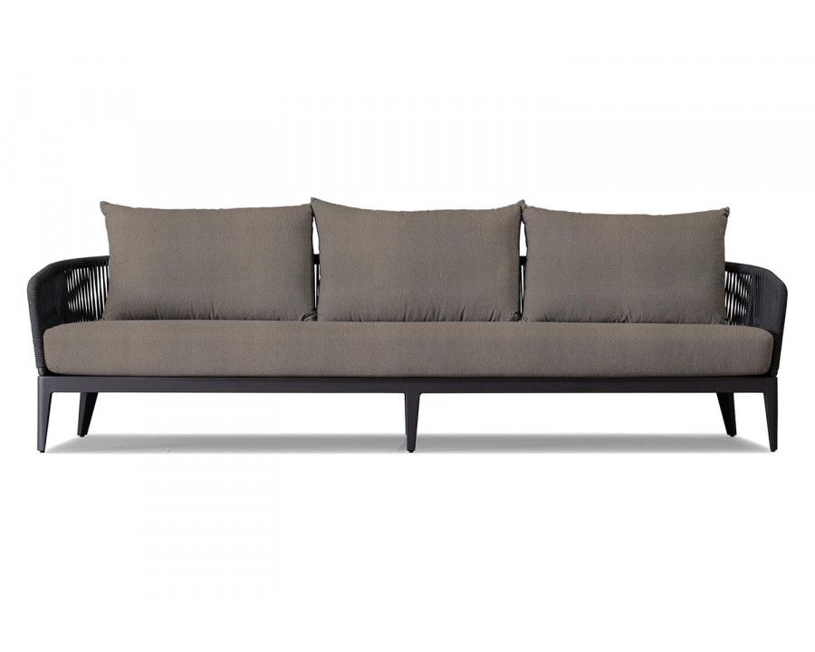 Harbour Hamilton 3 Seat Sofa - Aluminum Asteroid, Riviera Stone