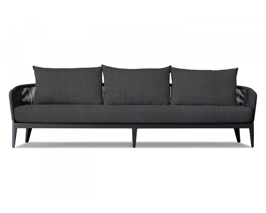 Harbour Hamilton 3 Seat Sofa - Aluminum Asteroid, Siesta Slate