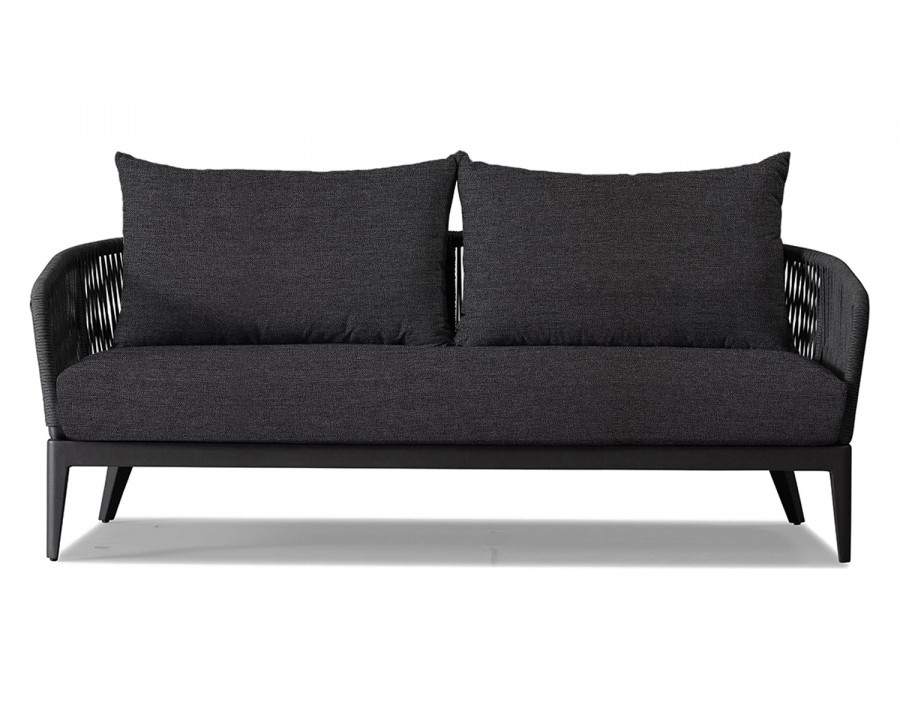 Harbour Hamilton 2 Seat Sofa - Aluminum Asteroid, Lisos Grafito