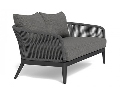 Harbour Hamilton 2 Seat Sofa - Aluminum Asteroid, Lisos Grafito