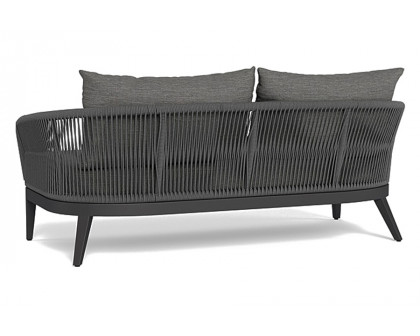 Harbour Hamilton 2 Seat Sofa - Aluminum Asteroid, Lisos Grafito