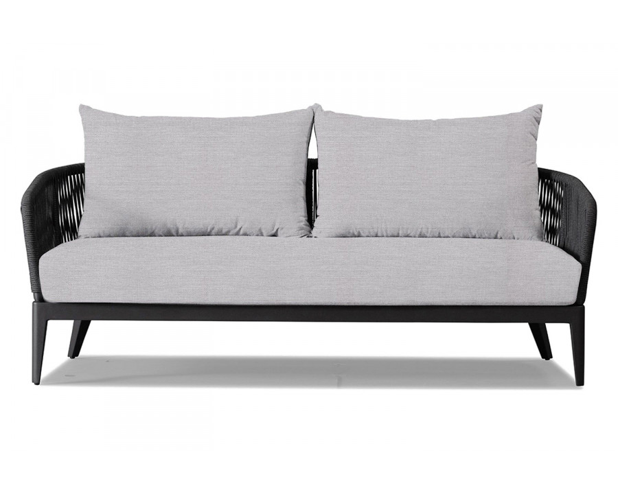 Harbour Hamilton 2 Seat Sofa - Aluminum Asteroid, Panama Cloud