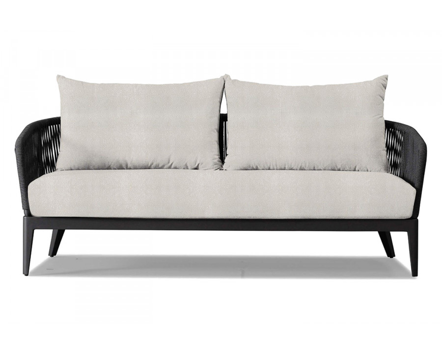 Harbour Hamilton 2 Seat Sofa - Aluminum Asteroid, Riviera Ivory