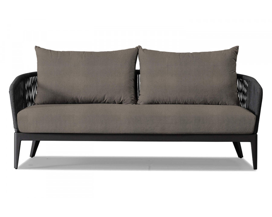 Harbour Hamilton 2 Seat Sofa - Aluminum Asteroid, Riviera Stone