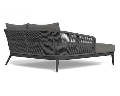 Harbour Hamilton Daybed - Aluminum Asteroid, Lisos Grafito