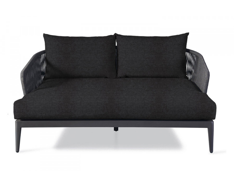 Harbour Hamilton Daybed - Aluminum Asteroid, Copacabana Midnight