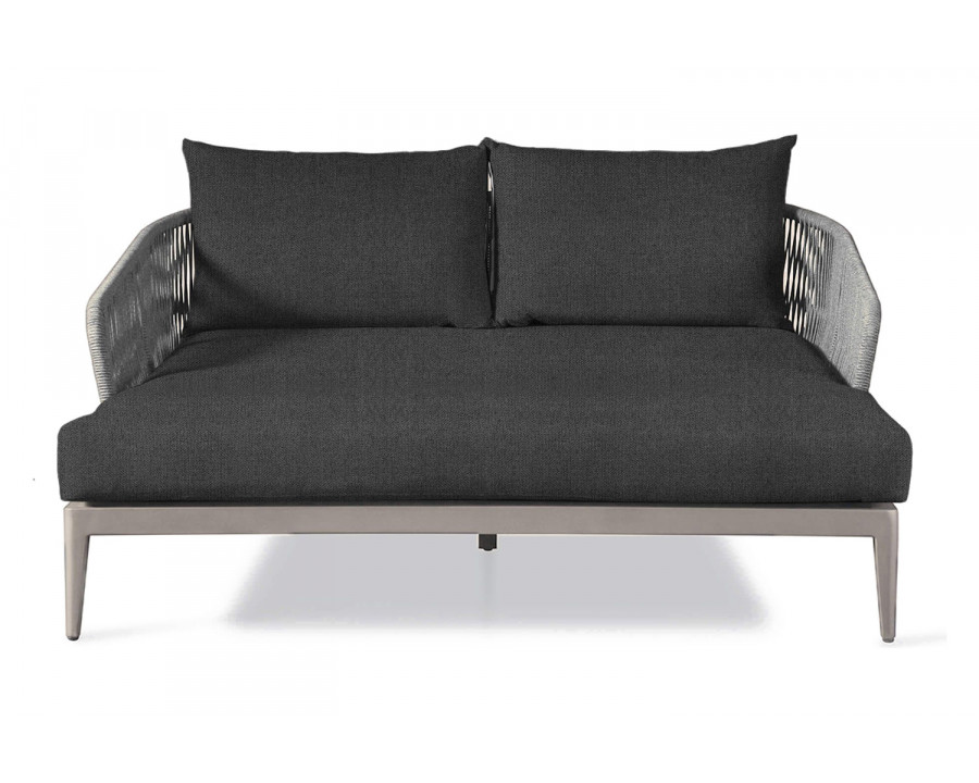 Harbour Hamilton Daybed - Aluminum Taupe, Siesta Slate