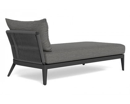 Harbour Hamilton Chaise Right - Aluminum Asteroid, Lisos Grafito