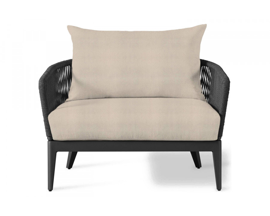 Harbour Hamilton Lounge Chair - Aluminum Asteroid, Riviera Sand