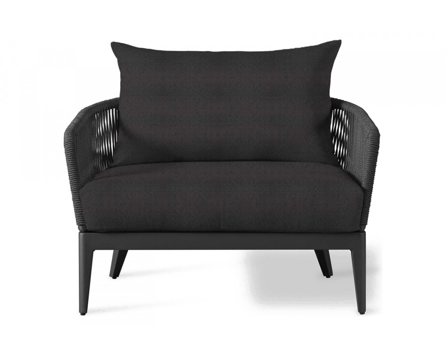 Harbour Hamilton Lounge Chair - Aluminum Asteroid, Riviera Slate