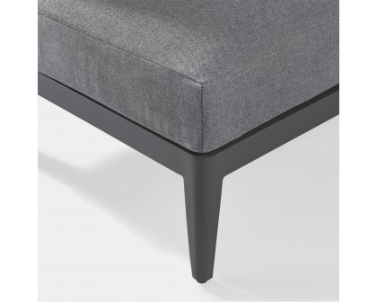 Harbour Hamilton Corner - Aluminum Asteroid, Siesta Indigo, Rope Dark Gray