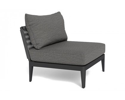 Harbour Hamilton Armless Single - Aluminum Taupe, Siesta Taupe