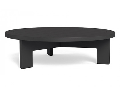 Harbour Hampton Round Coffee Table - Aluminum Asteroid