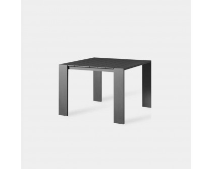 Harbour Hayman Dining Table 42" - Aluminum Asteroid