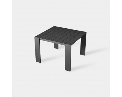 Harbour Hayman Dining Table 42" - Aluminum Asteroid