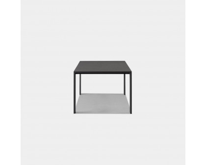 Harbour Hayman Dining Table 81" - Aluminum Asteroid