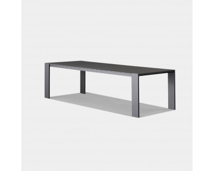 Harbour Hayman Dining Table 120" - Aluminum Asteroid