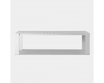 Harbour Hayman Dining Table 120" - Aluminum Asteroid