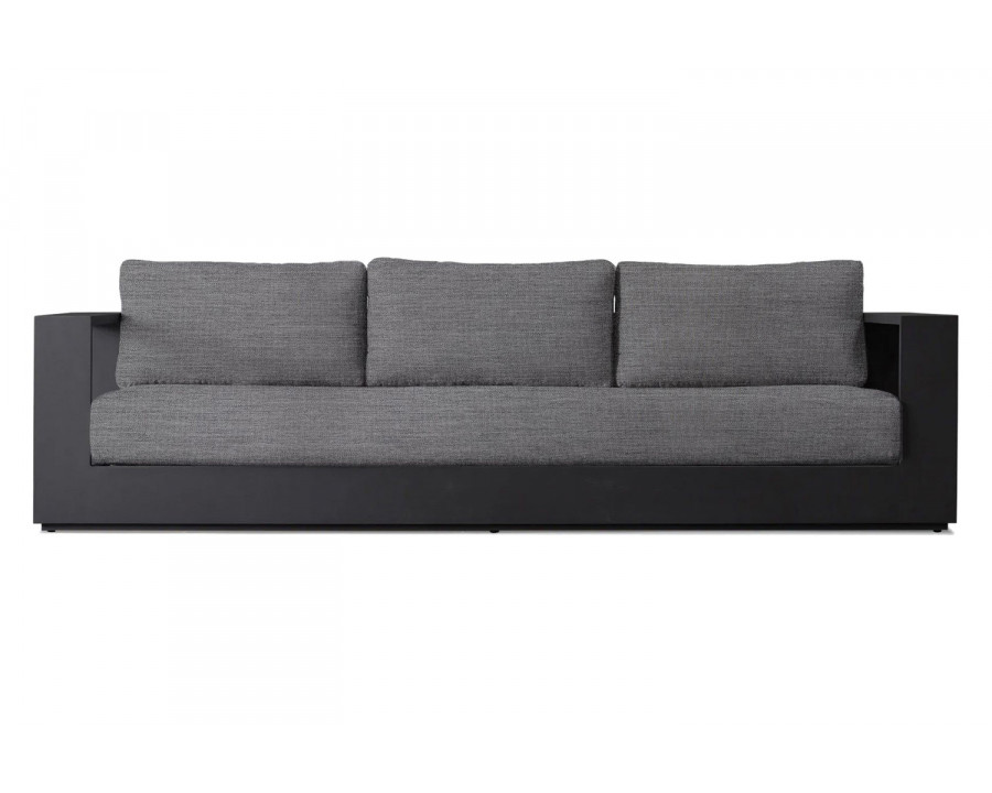 Harbour Hayman 3 Seat Sofa - Aluminum Asteroid, Lisos Piedra