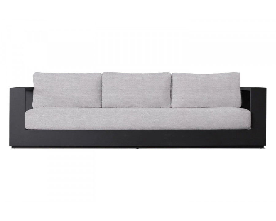 Harbour Hayman 3 Seat Sofa - Aluminum Asteroid, Panama Cloud