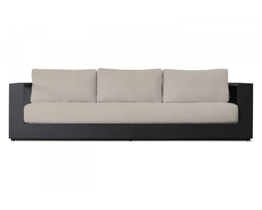 Harbour Hayman 3 Seat Sofa - Aluminum Asteroid, Panama Marble