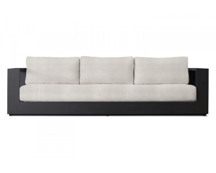 Harbour Hayman 3 Seat Sofa - Aluminum Asteroid, Riviera Ivory