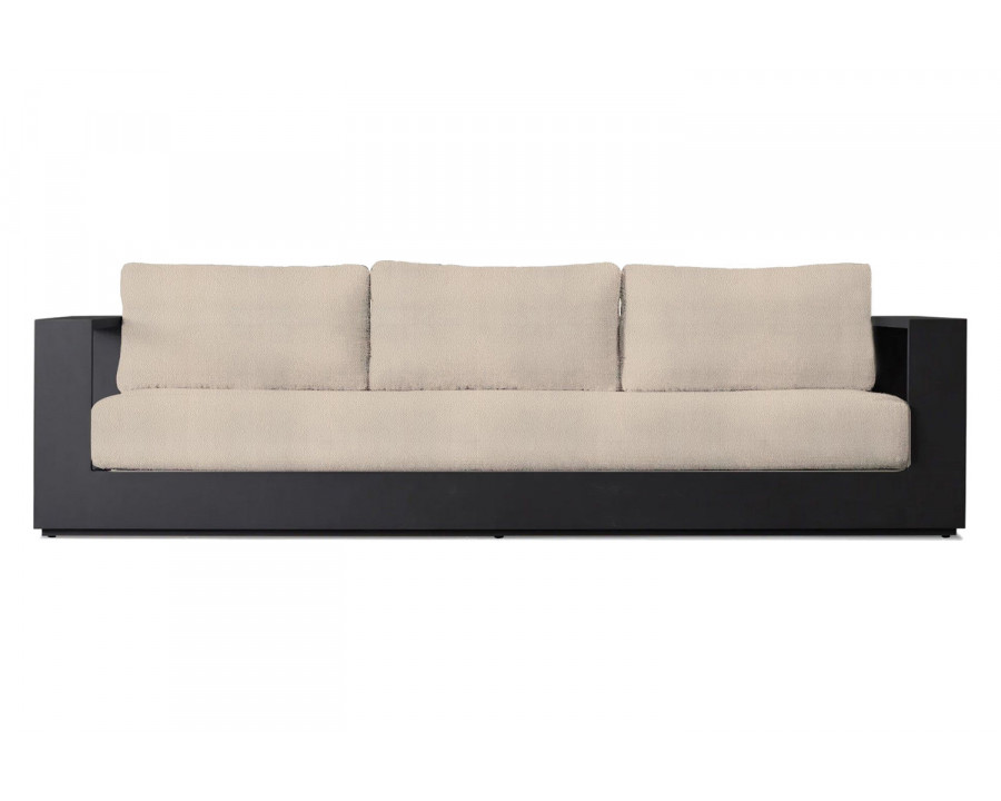 Harbour Hayman 3 Seat Sofa - Aluminum Asteroid, Riviera Sand