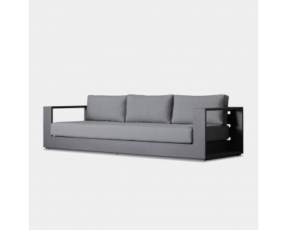 Harbour Hayman 3 Seat Sofa - Aluminum Asteroid, Siesta Indigo, Batyline Silver