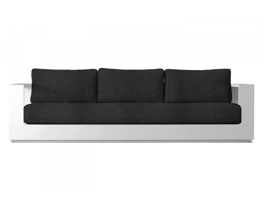 Harbour Hayman 3 Seat Sofa - Aluminum White, Copacabana Midnight