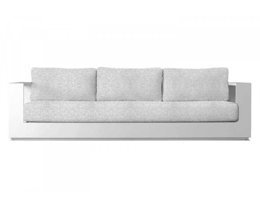 Harbour Hayman 3 Seat Sofa - Aluminum White, Copacabana Sand