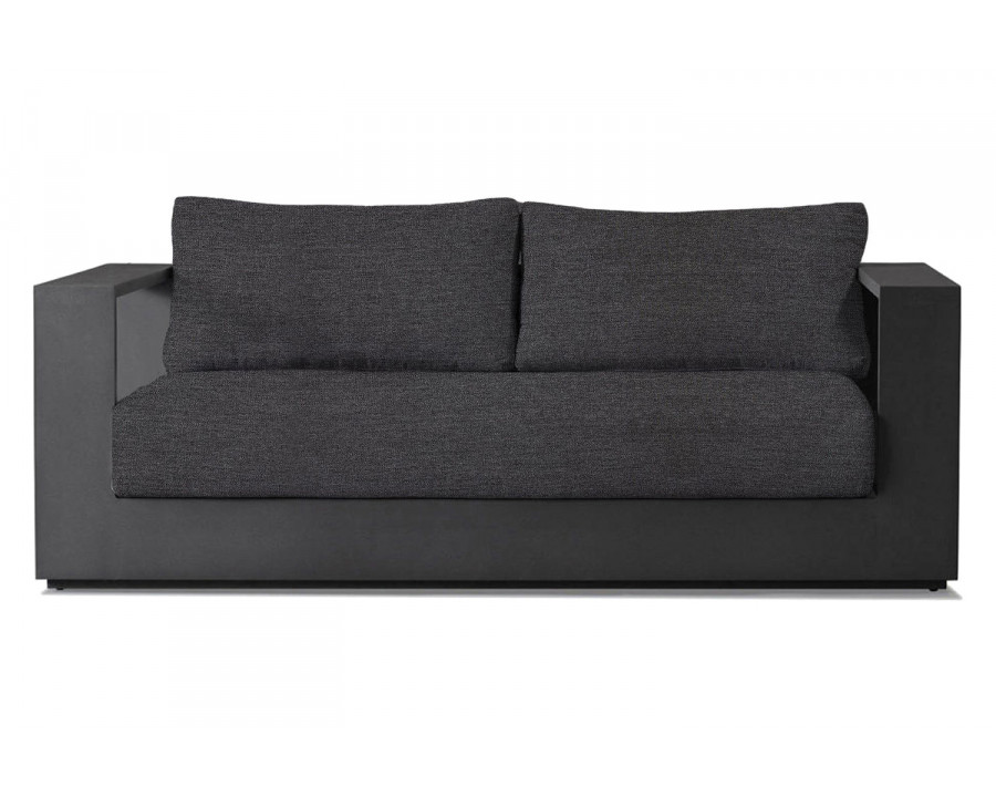 Harbour Hayman 2 Seat Sofa - Aluminum Asteroid, Lisos Grafito