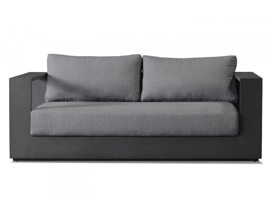 Harbour Hayman 2 Seat Sofa - Aluminum Asteroid, Cast Slate