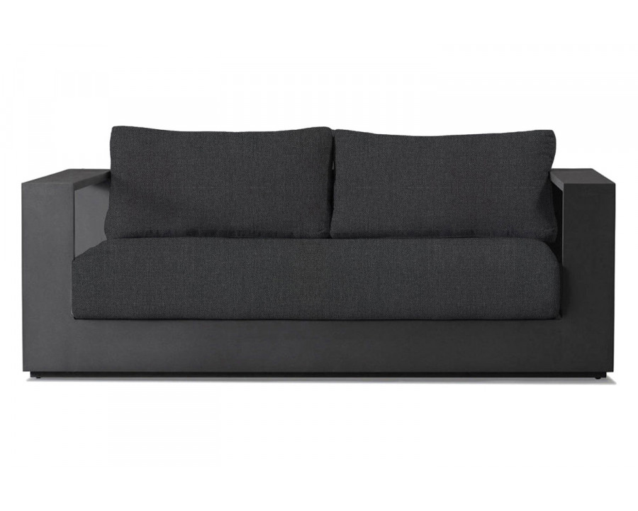 Harbour Hayman 2 Seat Sofa - Aluminum Asteroid, Panama Grafito