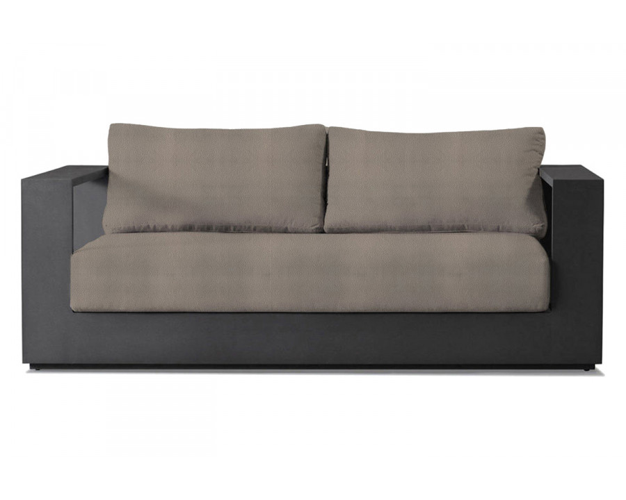 Harbour Hayman 2 Seat Sofa - Aluminum Asteroid, Riviera Stone