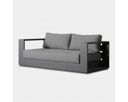 Harbour Hayman 2 Seat Sofa - Aluminum Asteroid, Siesta Indigo, Batyline Silver